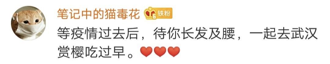  驰援武汉@等我长发飘飘，再来看看武汉！
