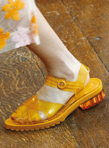 落在冰块上的时髦