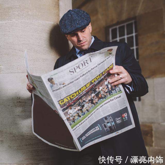  「初秋」这个造型很加分！一顶简单的Flat Cap，打造初秋型男凹造型！