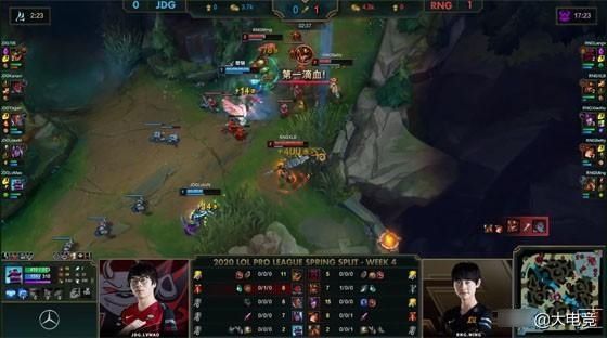  『枪团』LOL-LPL：Betty女枪团战闪现击杀双C，RNG2-0碾压JDG！