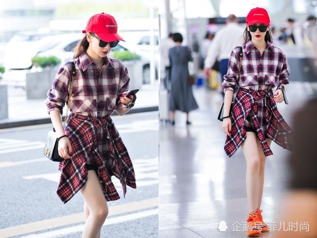 戚薇太狠了！短裤穿在腿根深处割2刀，网友：掉出来的布好想剪掉