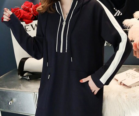 虽入秋,但显别穿毛衣!试试这卫衣裙,矮个子表妹穿简直萌爆