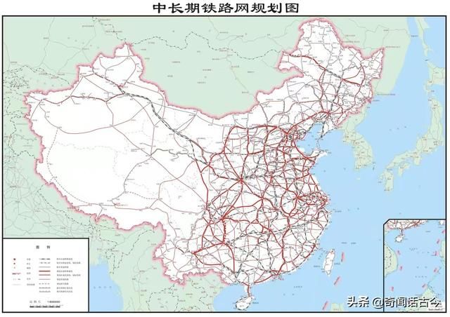  2020年|国家中长期铁路规划:2025年铁路达到17万公里，2030年县