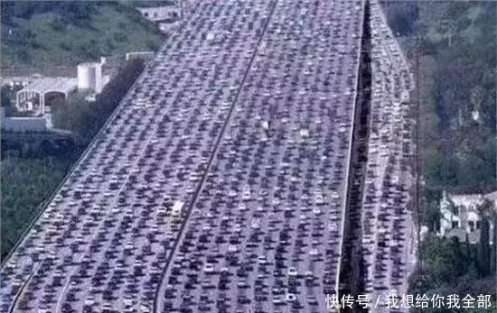  「圣保罗」世上最长的10次大堵车, 德国堵了1800万辆车，最堵的