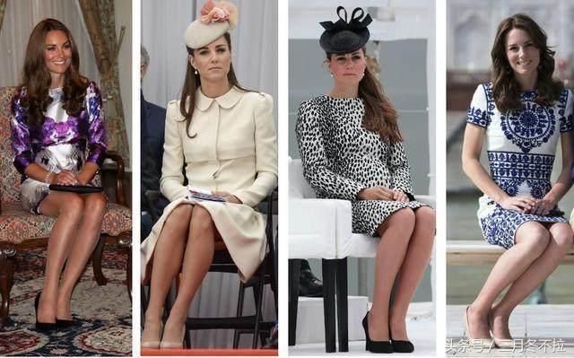 二郎腿也是一种时尚了:伊万卡,戴安娜,凯特,梅根之不雅二郎腿