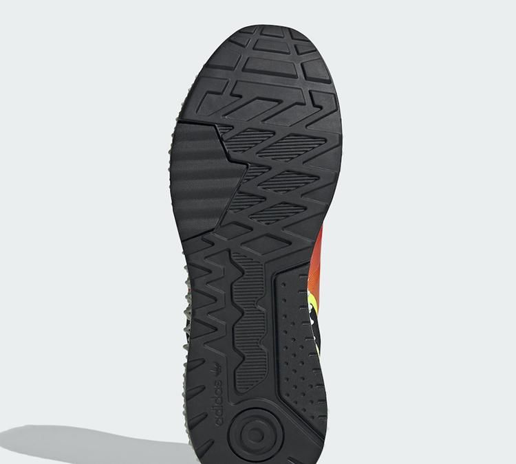  [adidas]橙黄渐变配色热情十足！这双adidas ZX 2K 4D你打几分