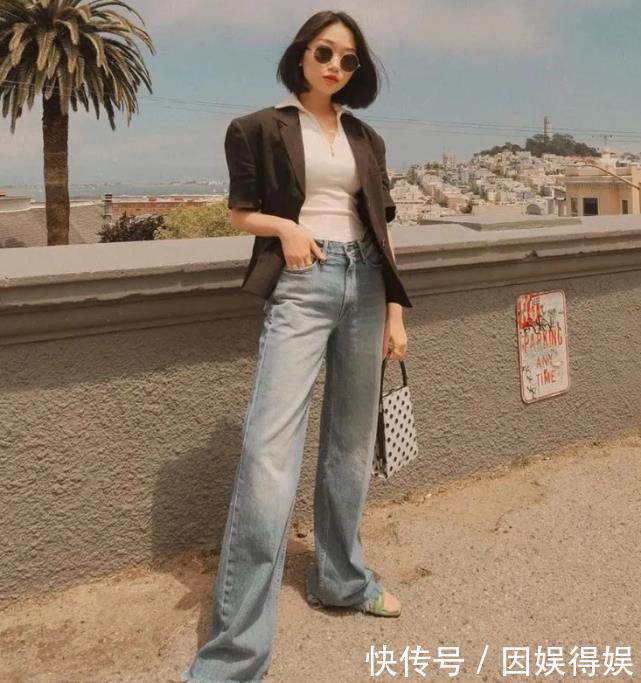 种裤子@“拖地裤”太潮了,以至于我一口气买了7条