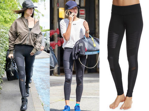 自然不做作，她们都这样穿运动Leggings