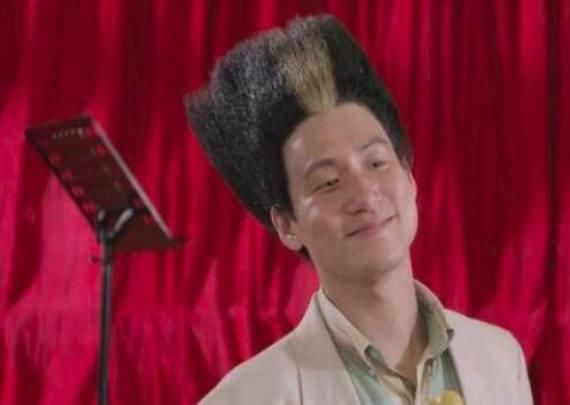 明星搞怪发型，论奇葩，我只服迪丽热巴