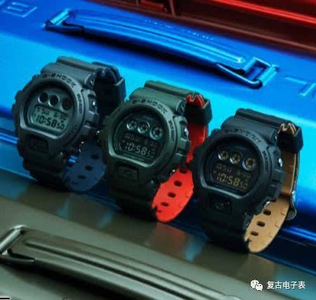  内面表带：CASIO复古风DW6900LU——G-SHOCK35周年纪念版