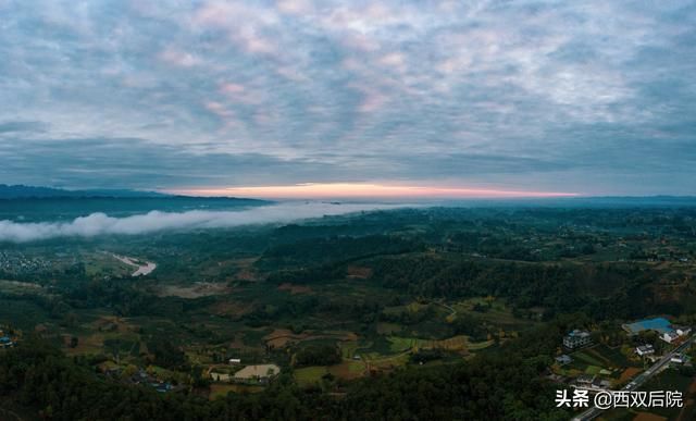 天台山后山天然山庄观景果然不错，感谢条友“听雨大漠孤烟”推荐