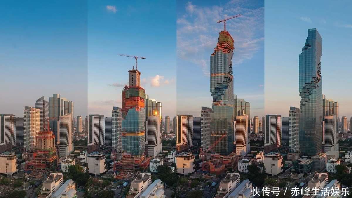 泰国第一高楼:被很多人说像烂尾楼,但是一到晚上大家就闭嘴了!