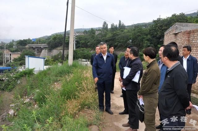 赵四辈调研甘肃(天水)国际陆港规划及配套建设
