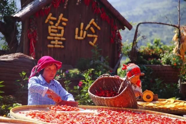 秋天的模样，篁岭都有了!不如趁着人少的初秋去看晒秋节