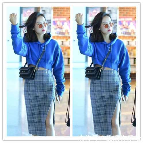 女星穿开叉裙，赵丽颖像公主，迪丽热巴甜美，她美的让人窒息