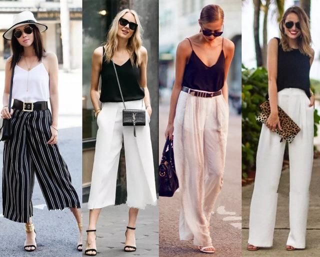 连穿一个月不重样，36套阔腿裤搭配，通勤逛街度假都ok