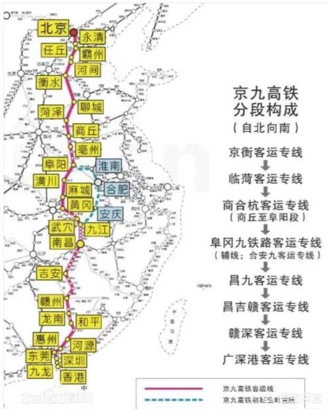 京九高铁会在什么时候通车？