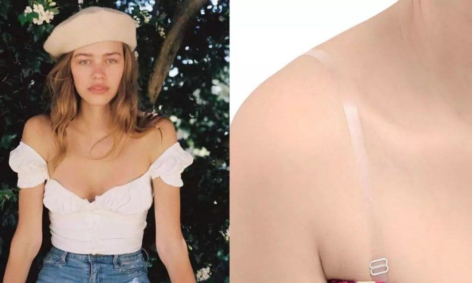 闷热、走光拜拜!夏天我只要清凉好穿的“隐形”抹胸内衣!