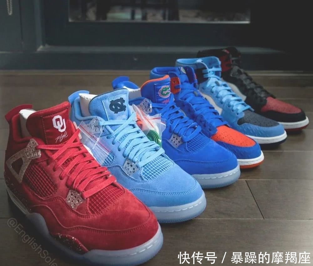系列:乔治城 AJ1 PE 曝光!别人家的学校系列太酸了!
