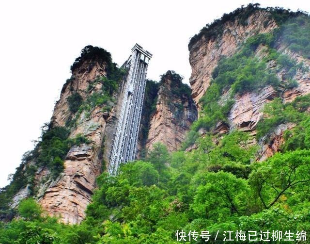 全世界最高户外电梯,66秒到达335米山顶,就在我国境内