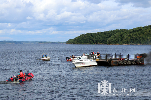 五大连池为旅游安全多上一道"保险" 应急演练动"真格的"
