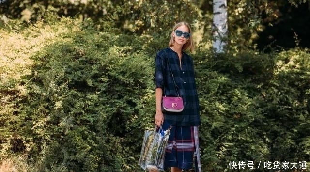  #格纹西装#秋冬必穿的格纹，时髦炸了
