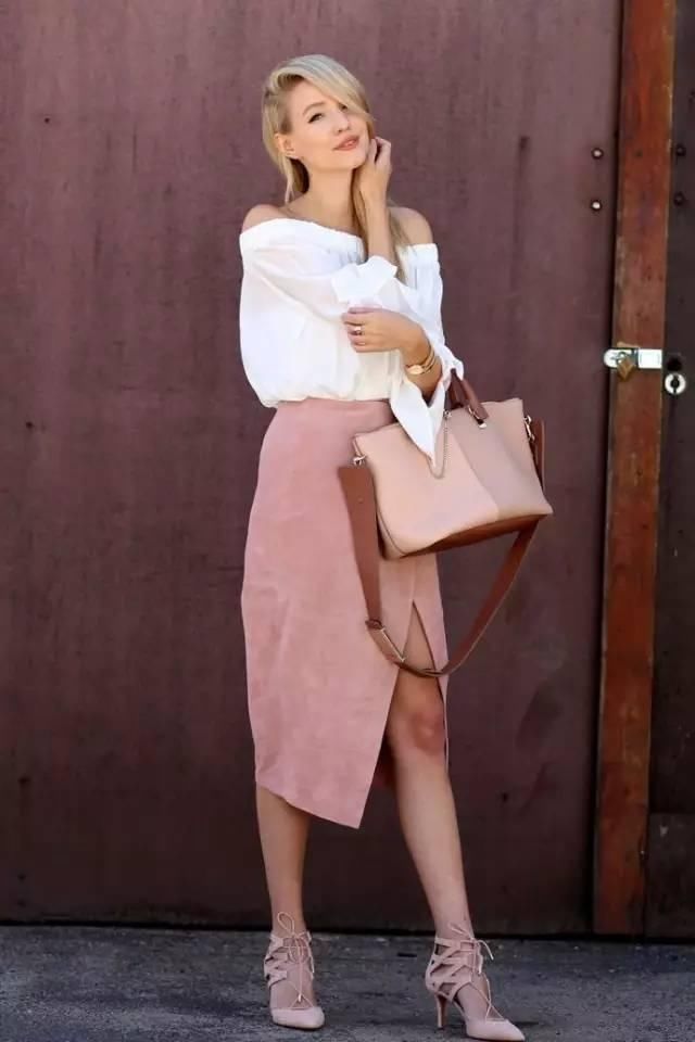 今夏最吸睛的30种半裙搭配，太美了!