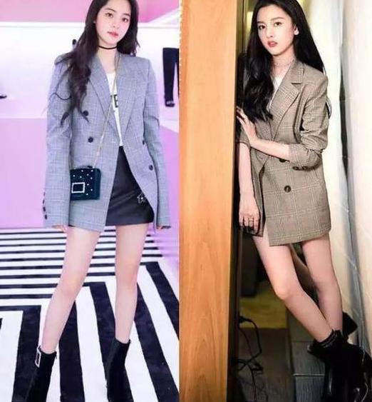 20岁宋祖儿撞衫18岁欧阳娜娜,只差两岁哪一个更少女一点呢