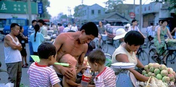  「银锭桥」1997年北京夏天老照片 图6现在大部分人买不起、图8让