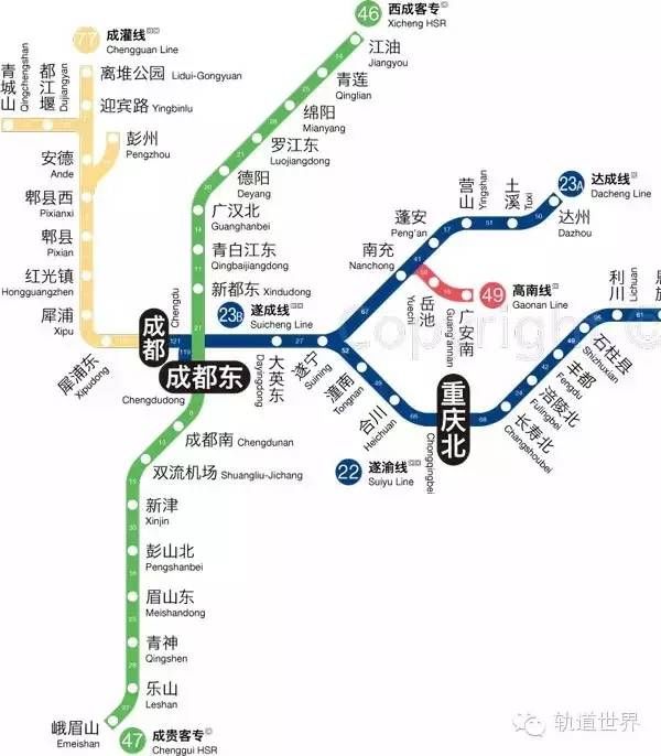 神人把全国高铁画得像坐地铁一样方便，赶紧收藏！