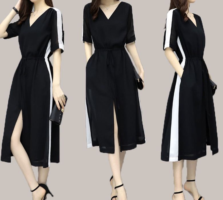 新发现一种裙:叫“德芙裙，比阔腿裤更有女人味，轻松穿出骨感美