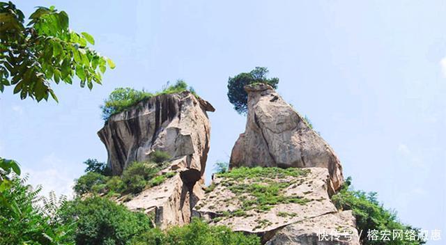 西安翠华山将损坏后的残峰断崖当美景, 最美的瀑布居然是人工的