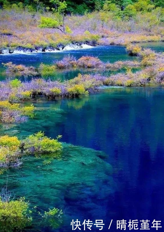 九寨沟国庆或“回归”，震后2年最新航拍照美炸了