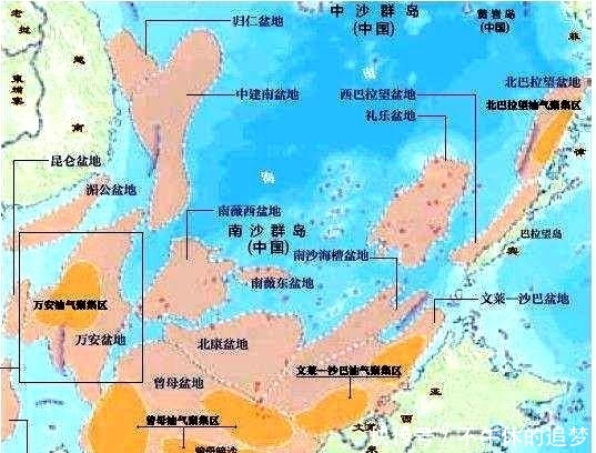  油气井：我国在南沙海域没有一口油气井，在万安滩填岛可建油气