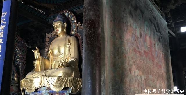 正定隆兴寺，中国现存古代建筑极品摩尼殿，最著名的景点之一