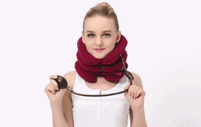 颈椎病的克星,全网月销20万,可折叠充气式颈椎