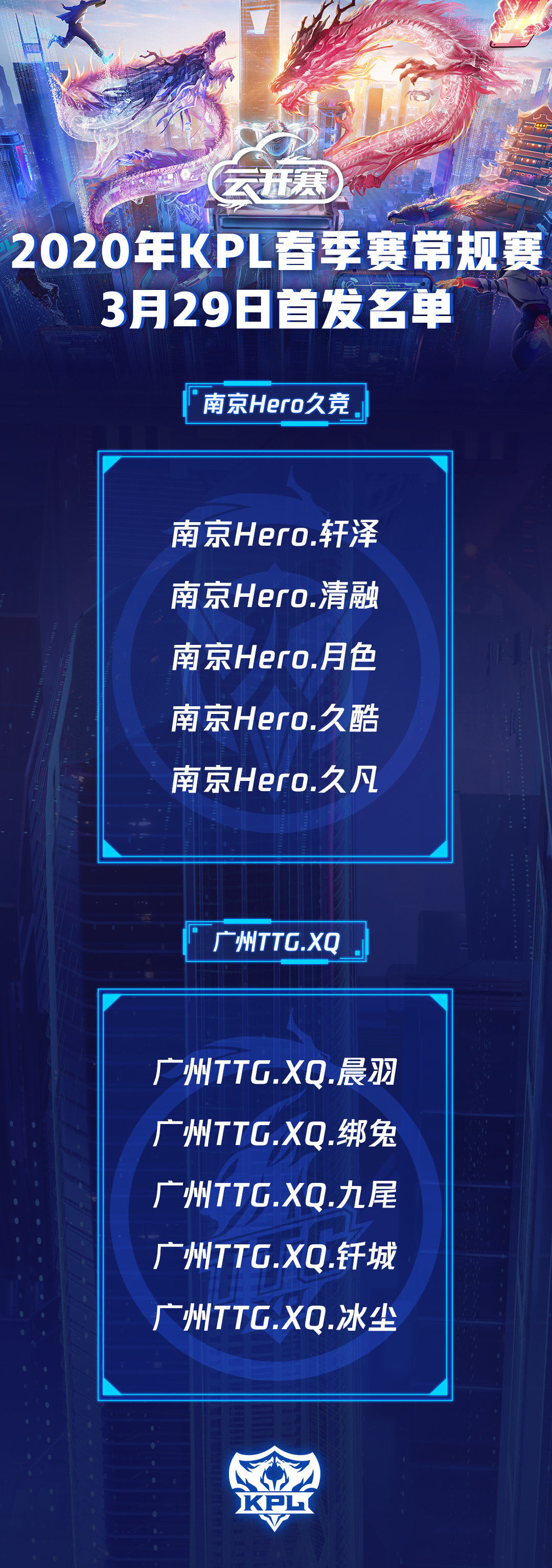 『Hero』今日比赛看点:DYG冲击西部第一,Hero能否拿下首胜?