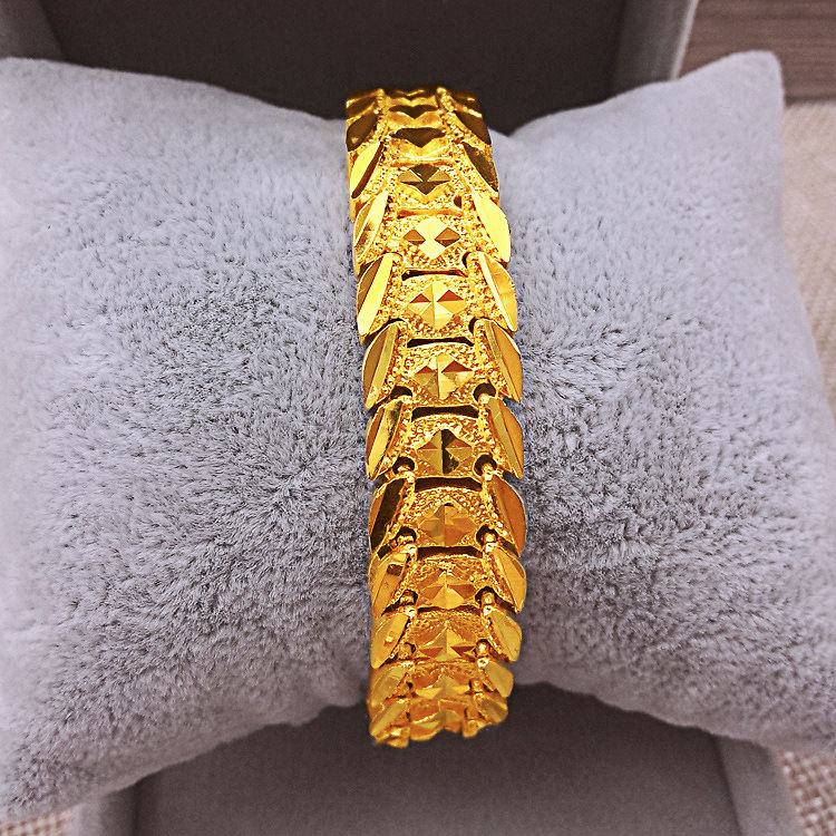 越南沙金首饰竟然这么便宜，忒适合30多岁的人佩戴，大气显档次