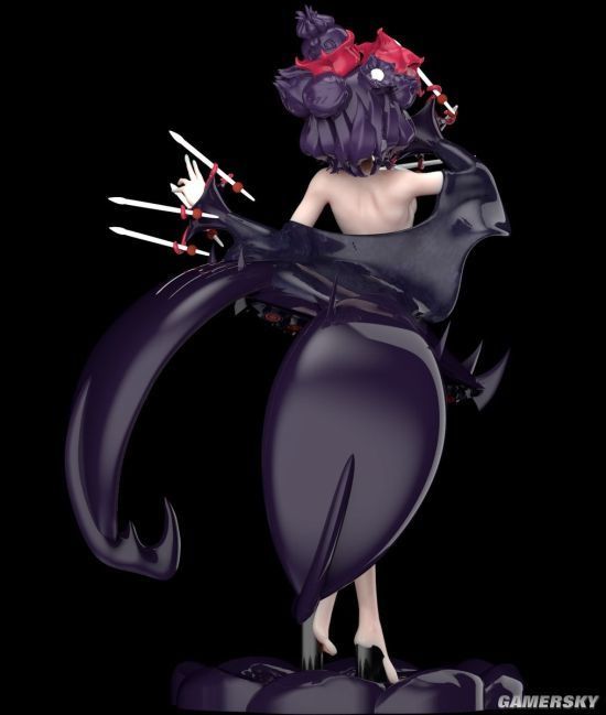 《FGO》葛饰北斋绝赞手办:黑裙翻飞美腿曼妙