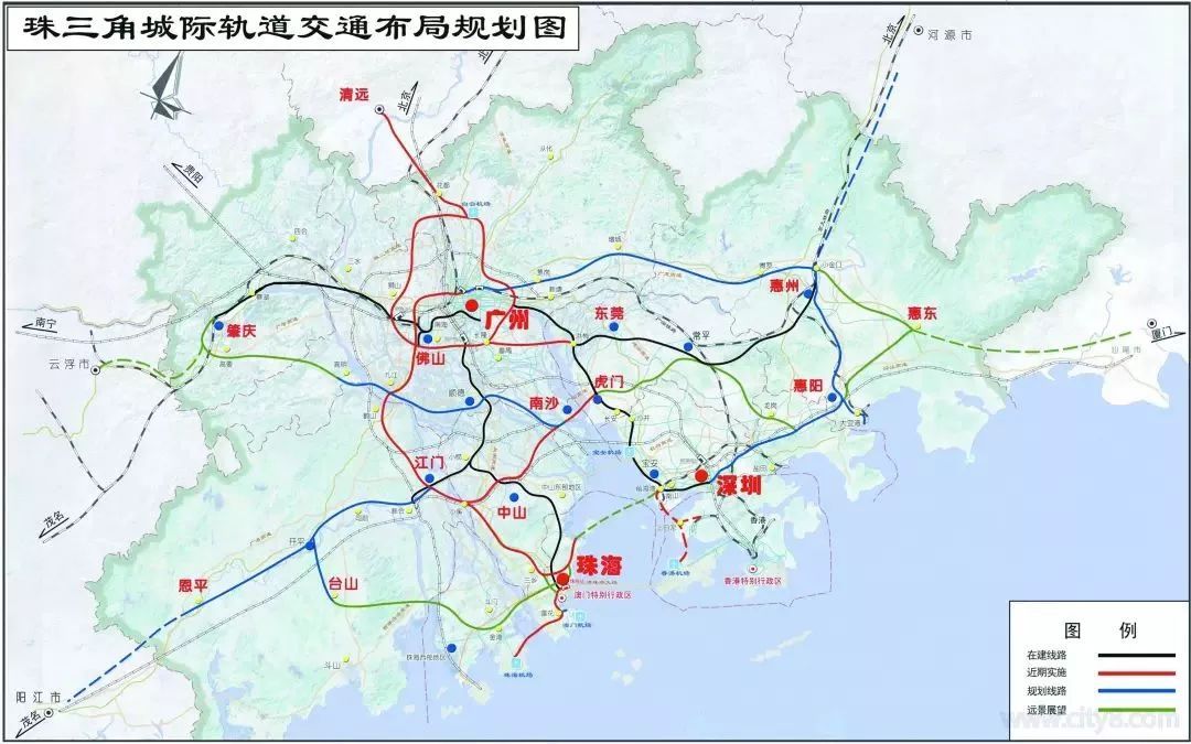 重磅！深大城际（深圳-大亚湾）首次被提出方案研究