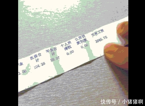 某国企员工晒出工资条, 觉得穷死了, 网友: 你确定这是最终收入?