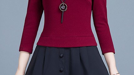 马上中秋了!婆婆把小脚裤全扔了，换上新款素雅裙，贵气美上添嫩