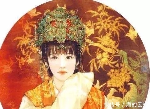 古画■一幅无名古画,放大10倍后,在树干中发现了秘密