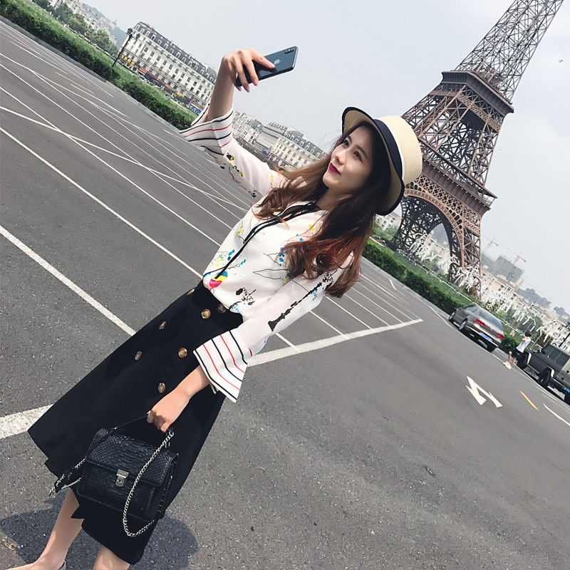 少买两盒化妆品也要败的套装裙，比旗袍洋气，网红都在穿