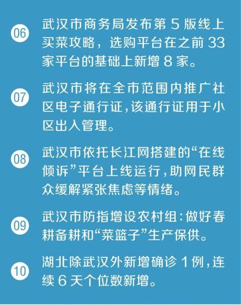  [社区]武汉将推广社区电子通行证！又传来了30个好消息