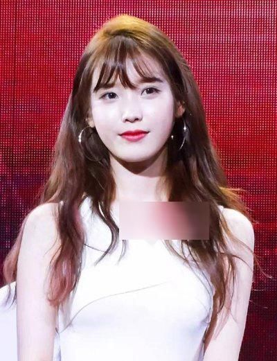 明星示范超减龄的碎空气刘海发型!