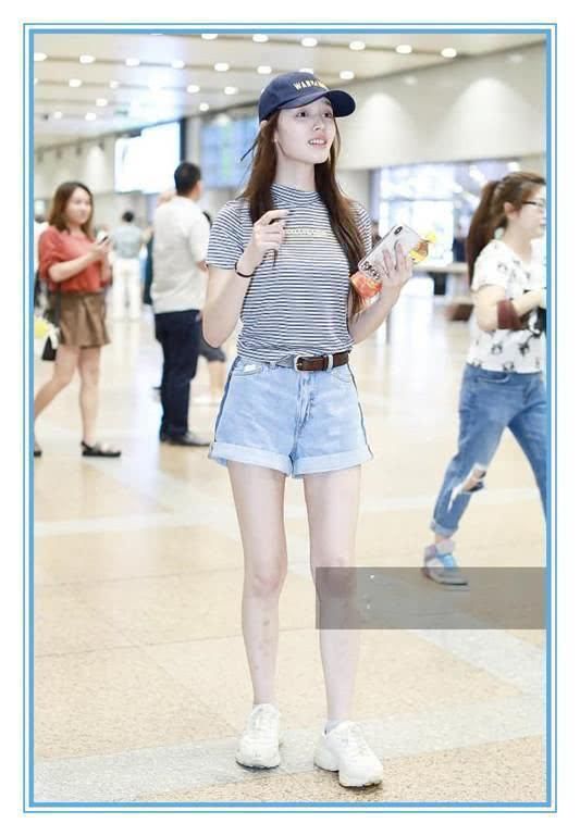 林允是经历了什么，小腿和胳膊一样粗，网友：美得不止一个高度