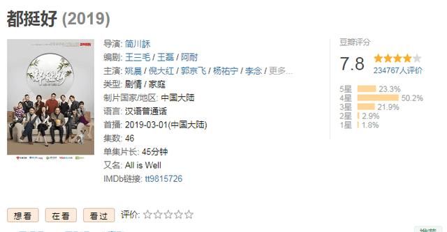  #该剧是由#2019年四部高分电视剧，每一部都让人欲罢不能！