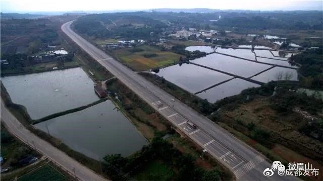  『南延线』连接眉山与成都剑南大道南延线年底整体通车