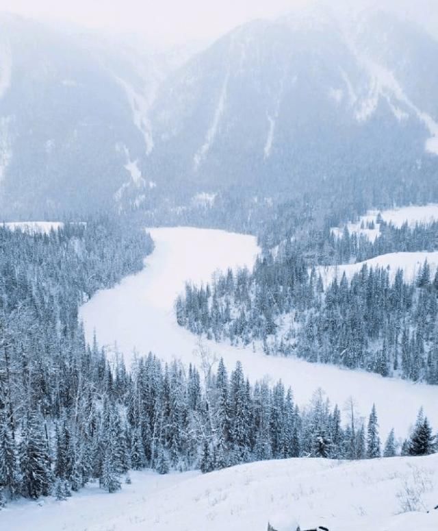 冬日，一定要去往西北，读懂喀纳斯才有的雪季浪漫